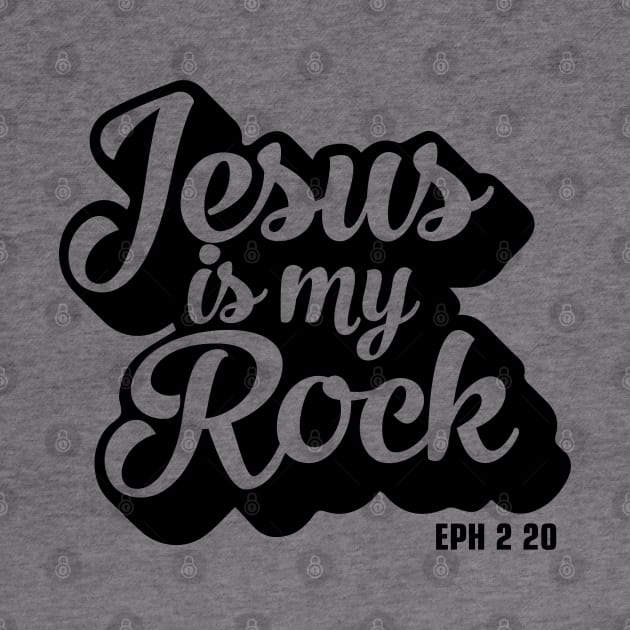 Jesus is my Rock by Litho